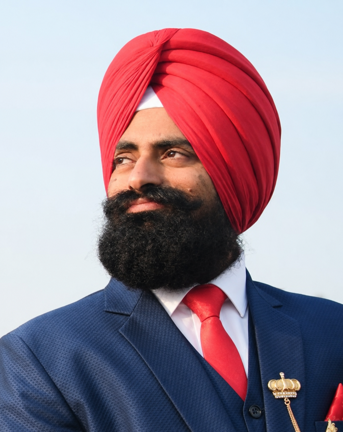 Portrait of Dr. Talwinder Singh.